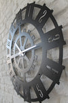 Bystag Metal decorative Wall clock stone-Bystag Büyük saat - Bystag Metal dekoratif Duvar Saati dümen -Bystag Big Clock