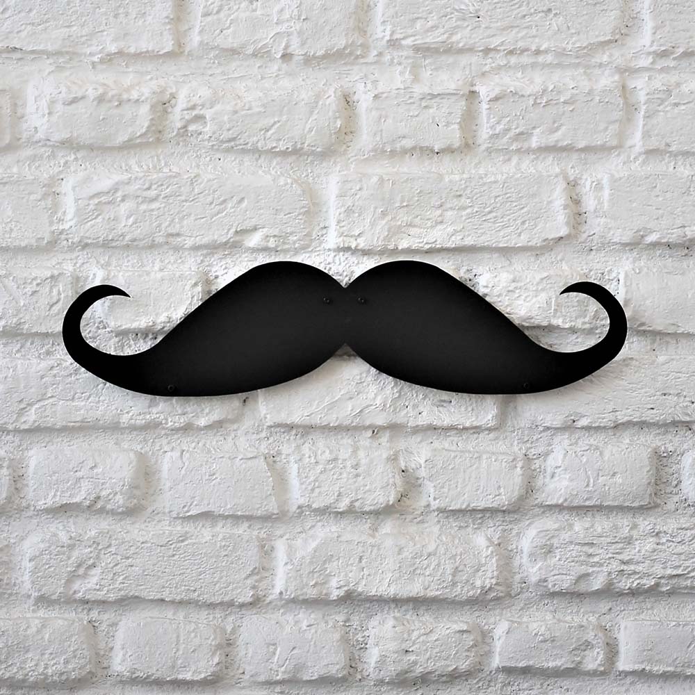 Bystag metal dekoratif duvar aksesuarı bıyık- Bystag metal wall art-wall art-wall decor-metal wall decor-mustache
