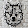 Bystag metal dekoratif duvar aksesuarı kurt- Bystag metal wall art-wall art-wall decor-metal wall decor-wolf