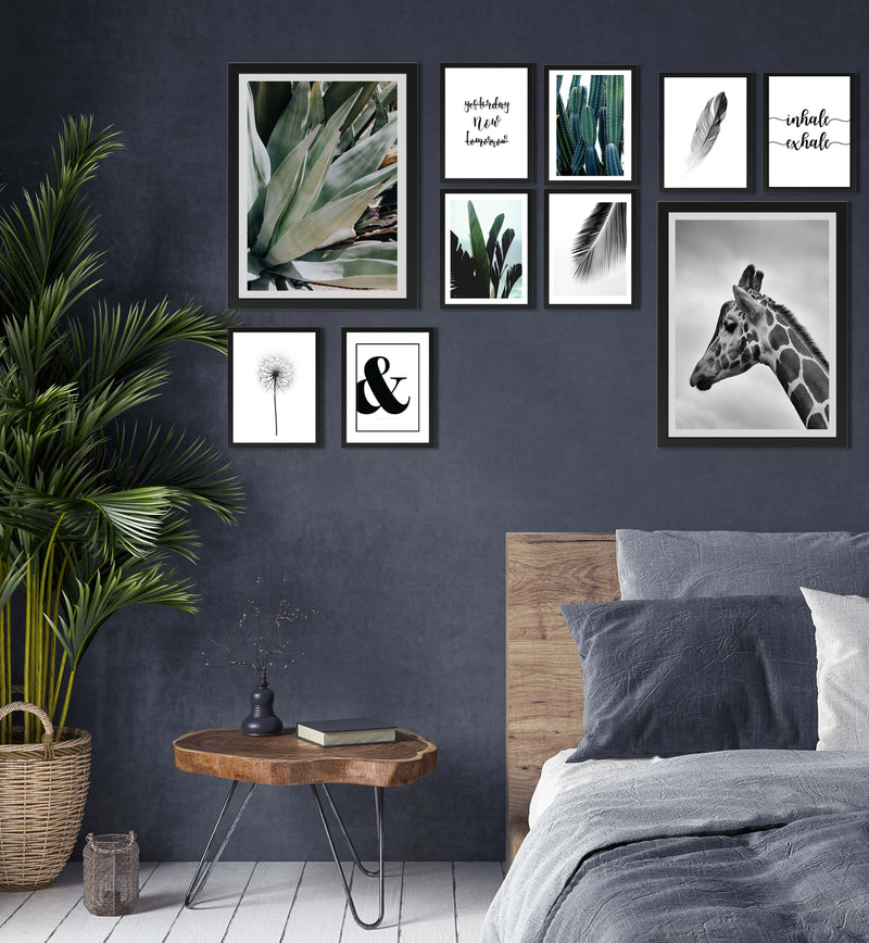 POSTER SET GİRAFFE SET 10'LU
