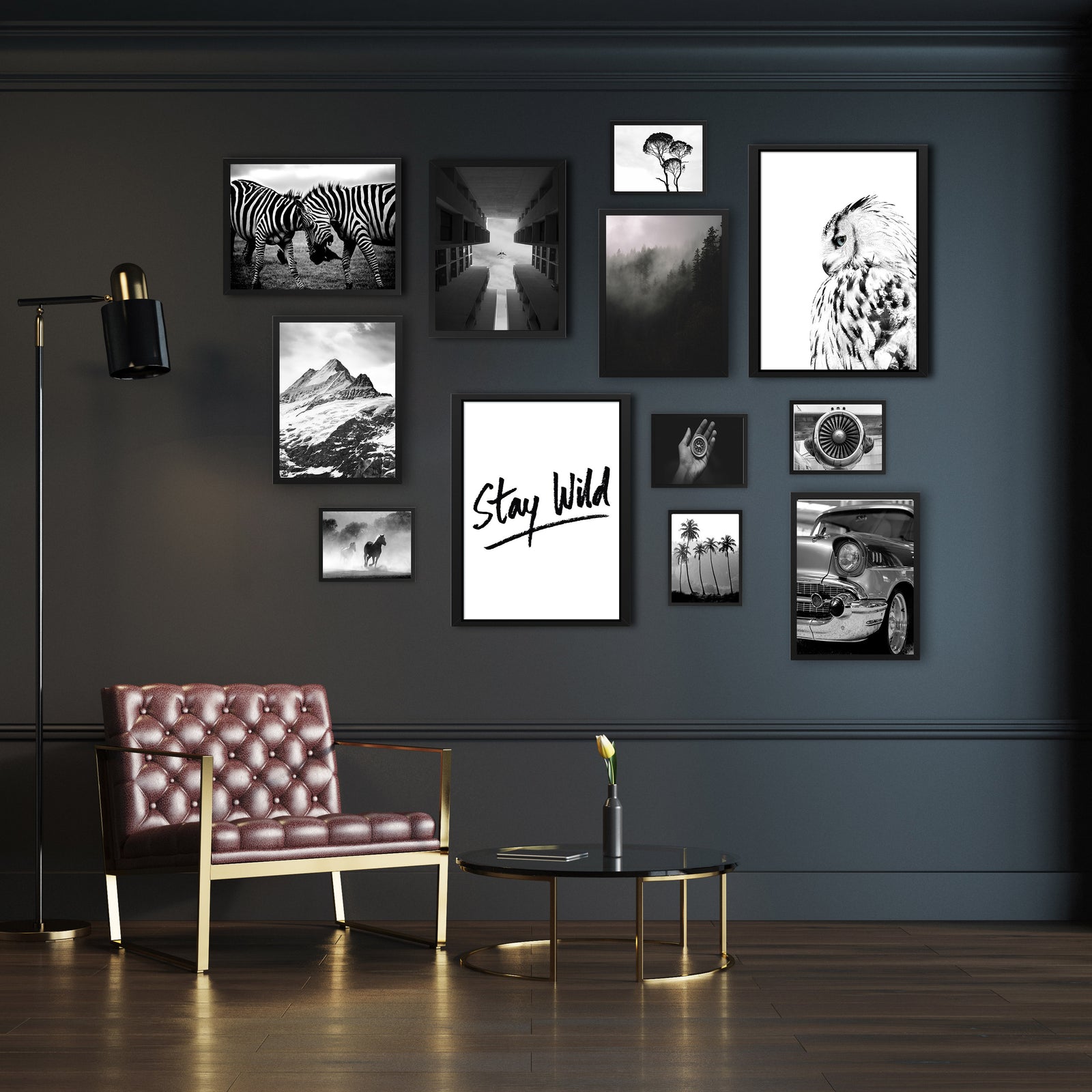 POSTER SET STAY WILD SET 12'Lİ