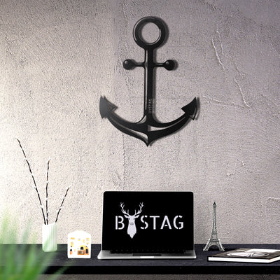 Bystag metal dekoratif duvar aksesuarı çapa- Bystag metal wall art-wall art-wall decor-metal wall decor-anchor