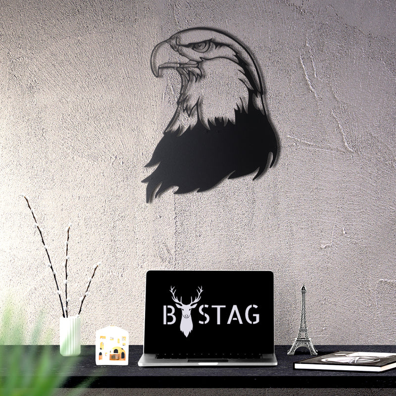 Bystag metal dekoratif duvar aksesuarı kartal- Bystag metal wall art-wall art-wall decor-metal wall decor-eagle