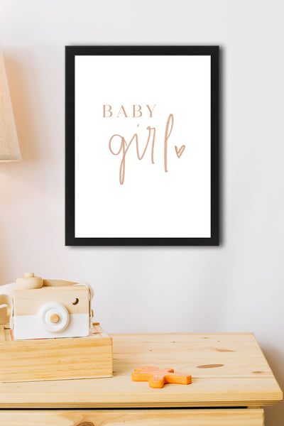 POSTER BABY GIRL 3'LÜ SET