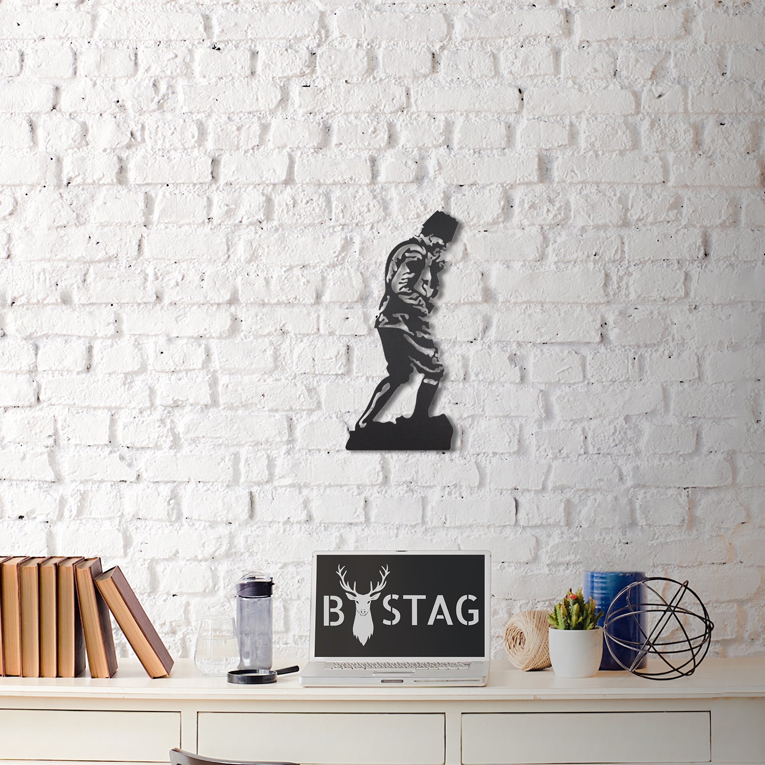 Bystag metal dekoratif duvar aksesuarı Atatürk Kocatepe- Bystag metal decorative wallart decor Atatürk Kocatepe