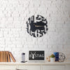 Bystag Metal decorative Wall clock Numbers-Bystag Büyük saat - Bystag Metal dekoratif Duvar Saati Sayılar- Bystag Big Clock