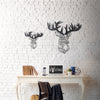 Bystag metal dekoratif duvar aksesuarı geyik- Bystag metal wall art-wall art-wall decor-metal wall decor-stag