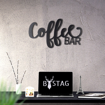Bystag metal dekoratif duvar aksesuarı kahve- Bystag metal wall art-wall art-wall decor-metal wall decor-coffee