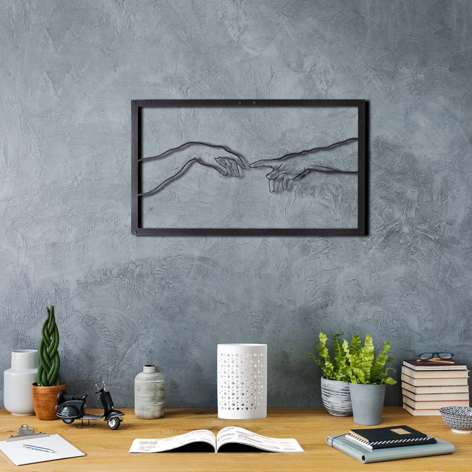 Bystag metal dekoratif duvar aksesuarı - Bystag metal wall art-wall art-wall decor-metal wall decor-creation