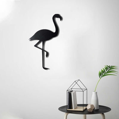 Bystag metal dekoratif duvar aksesuarı flamingo- Bystag metal wall art-wall art-wall decor-metal wall decor-flamingo
