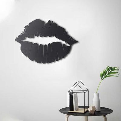 Bystag metal dekoratif duvar aksesuarı dudak- Bystag metal wall art-wall art-wall decor-metal wall decor-lip