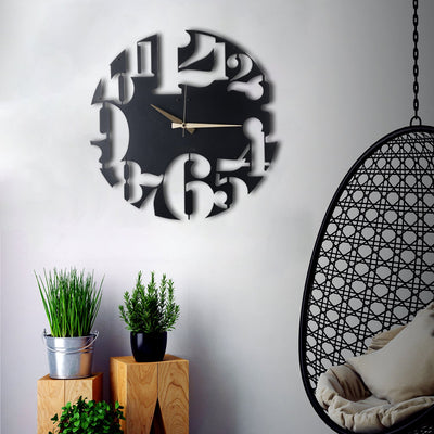 Bystag Metal decorative Wall clock Numbers-Bystag Büyük saat - Bystag Metal dekoratif Duvar Saati Sayılar- Bystag Big Clock