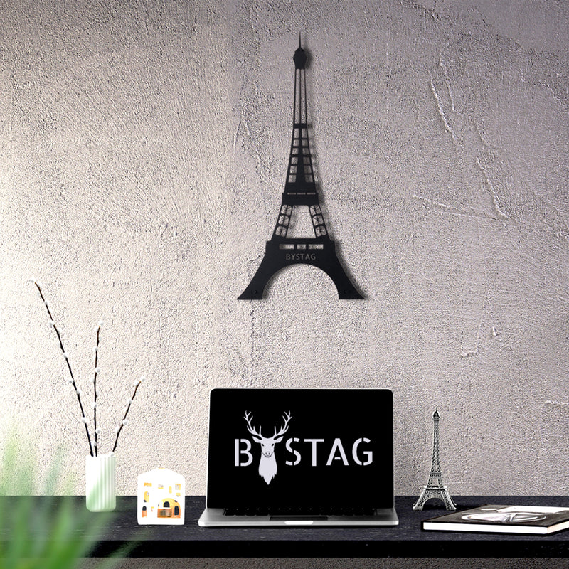 Bystag metal dekoratif duvar aksesuarı eiffel- Bystag metal wall art-wall art-wall decor-metal wall decor-eiffel