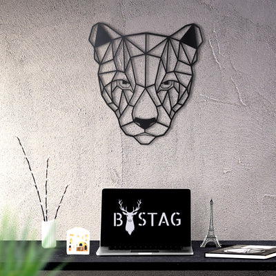 Bystag metal dekoratif duvar aksesuarı puma- Bystag metal wall art-wall art-wall decor-metal wall decor-puma