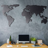 world map wall art decor for home or office