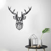 Bystag metal dekoratif duvar aksesuarı geyik- Bystag metal wall art-wall art-wall decor-metal wall decor-stag-animal