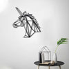 Bystag metal dekoratif duvar aksesuarı unicorn- Bystag metal wall art-wall art-wall decor-metal wall decor-unicorn